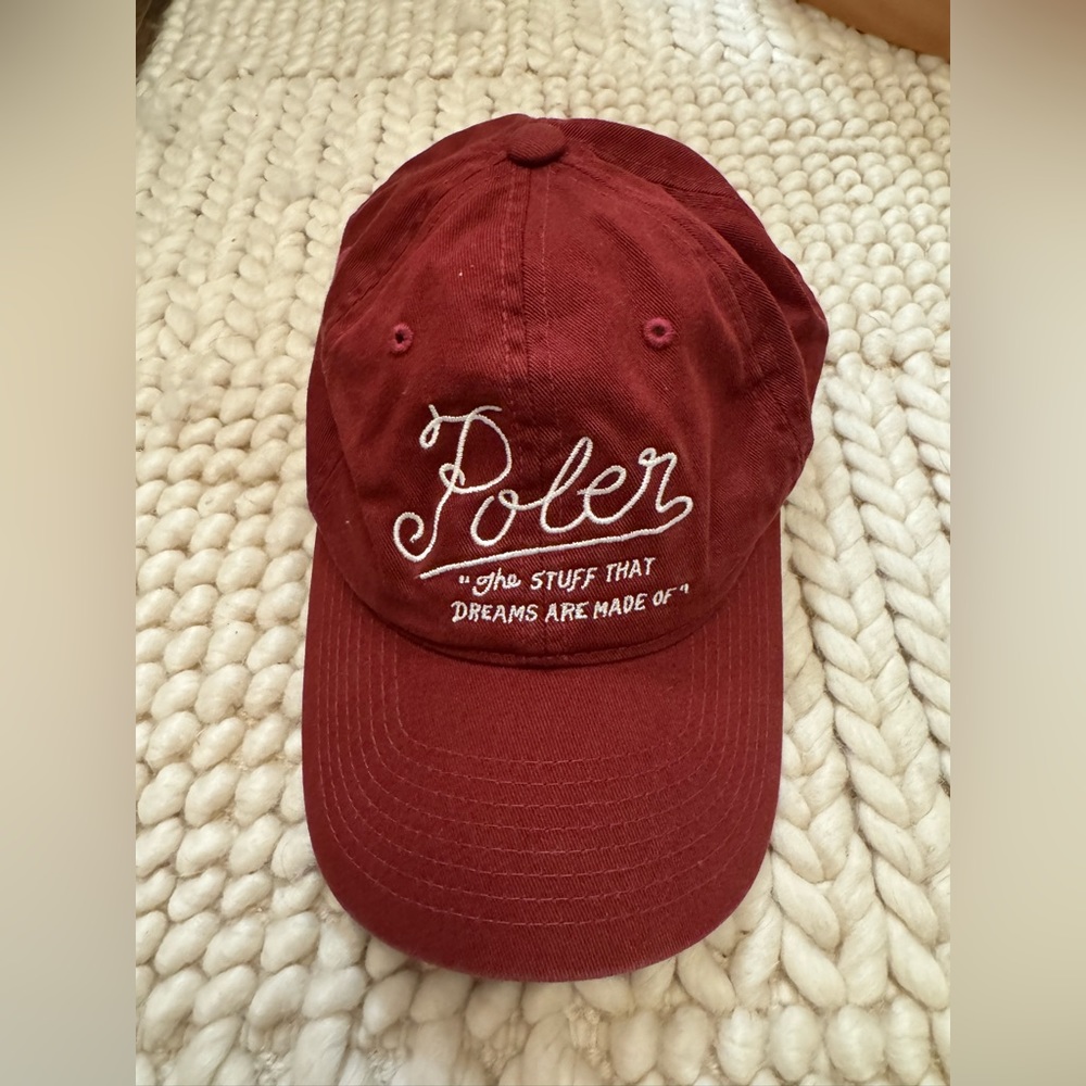 Poler hat - red/maroon